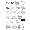 Brelok serce z grawerem srebrny - Amoro