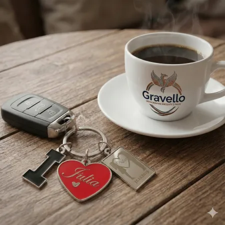 Brelok z grawerem - I Love You